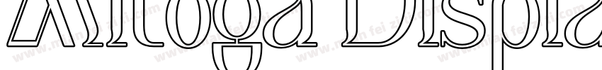 Mitoga Display字体转换